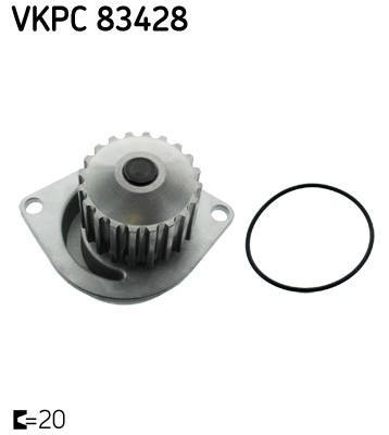 SKF Vízpumpa VKPC83428_SKF